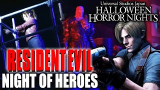 Resident Evil Night of Heroes at Universal Halloween Horror Nights Japan 2024 [upl. by Alletse]