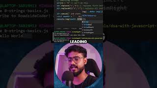 trim in Javascript 🔥 javascript DSA javascriptinterview [upl. by Melvin]