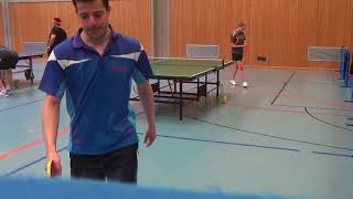 Akbulut vs Vanessa Bathelt CVJM Unterasbach 20180715 Bavarian Race Table Tennis Zoom 8 [upl. by Keese684]