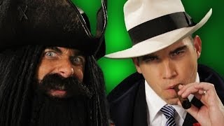 Epic Rap Battles of History  Behind the Scenes  Blackbeard vs Al Capone [upl. by Seiter378]