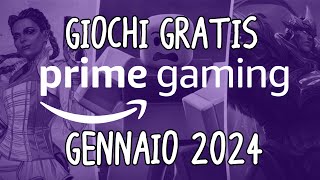 Giochi GRATIS Prime Gaming  Epic Games ♡ GENNAIO 2024 [upl. by Adyol257]