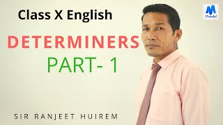 Class X English Determiners Part1 ll Maheikol [upl. by Pickar]