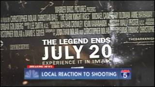 Colorado Movie Theater Shooting Local Reaction  Jul 20th 2012 [upl. by Elleinet]