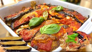 PARMIGIANA DI MELANZANE 🍆 ricetta tipica [upl. by Senn679]