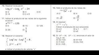 EJERCICIOS RESUELTOS DE LOGARITMOS [upl. by Pippo]