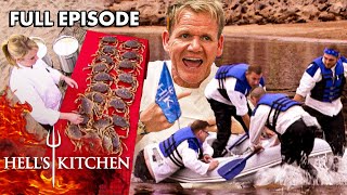 Hells Kitchen Season 14  Ep 2  Shellfish Struggles and Desert Delights  Full Episode [upl. by Vinn]