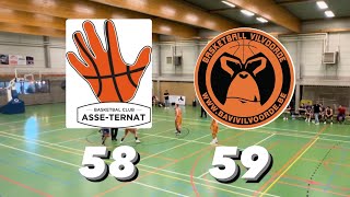 BC AsseTernat B vs Bavi Vilvoorde C 5859 [upl. by Kyd]