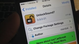 Unlock Sound 7 Bring the iPhones old unlock sound back to iOS 7 [upl. by Ahsot]