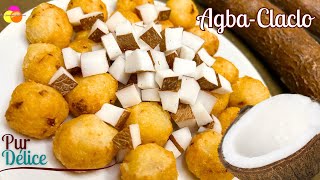 Agba Claclo  Croquettes de Manioc à la Noix de Coco  Recette Ivoirienne 🍴 [upl. by Elockin]