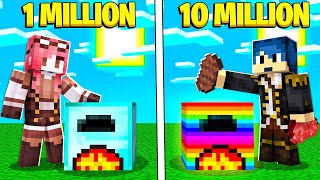 FORNACE DA 1000000€ VS FORNACE DA 10000000€  MINECRAFT [upl. by Phox]