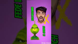 Fusionando a Fede Vigevani con el Grinch elgrinch grinch fedevigevani [upl. by Notsud]