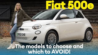 Fiat 500e We name the models to choose and which to AVOID  Electrifying [upl. by Mikiso]