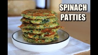 Spinach Patties  Good Healthy Recipe for Babies amp Toddlers [upl. by Reena]