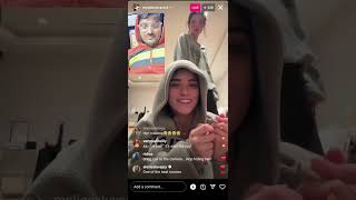 Dixie Damelio New Full IG LIVE 🔴 With Charli Damelio Trevor Zegras amp Landon Barker  11th Dec 2023 [upl. by Nomolas459]