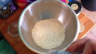 Baking Sourdough Bread In British Winter Part 1 Mixing amp Autolysing [upl. by Ailhad]