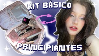 Kit básico de maquillaje para principiantes ⋆☆ económico y bonito ☆⋆ [upl. by Aihsilef416]