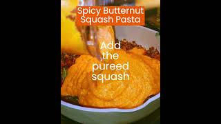 Spicy🌶 Butternut Squash Pasta Sauce with Herbs amp Sundried Tomatoes fallrecipes creamy italian [upl. by Goldwin]