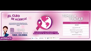 II CONGRESO LATINOAMERICANO ESTUDIANTIL DE ONCOLOGÍA  CLEO [upl. by Atalaya]