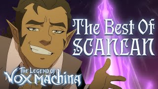 The Very Best of Scanlan Shorthalt in Season 1  The Legend of Vox Machina [upl. by Innep572]