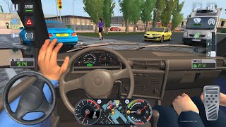 Taxi Sim 2020 🚖✨ E30 OLD CAR CRAZY UBER DRIVING  Car Games 3D Android iOS Gameplay [upl. by Kudva139]