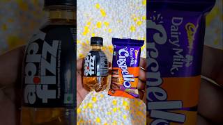 Crispello dairy milk chocolate and appy fizz Apple flavoured drink drink chocolate candy [upl. by Ahsuatan]