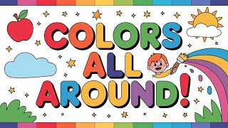 🎨✨ Color Name Poem for Kids  Fun Learning with Colors ✨🎨 [upl. by Chatwin]