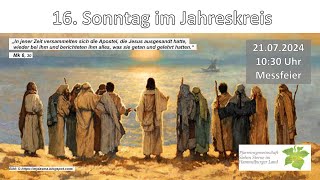 Gottesdienst 21072024 Stadtpfarrkirche Hammelburg [upl. by Uyr665]