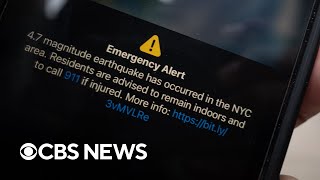 Earthquake rattles New Jersey New York City and surrounding areas  full coverage [upl. by Abebi796]