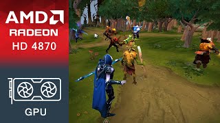 DOTA 2 Gameplay AMD Radeon HD 4870 [upl. by Acirrehs]