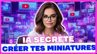 CRÉER tes Miniatures YouTube en UN CLIC avec cette IA  Taja AI [upl. by Betteanne]