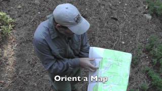 Orient Map WIth Compass [upl. by Goraud]