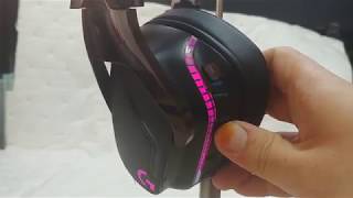 logitec G933s Wireless 71 LIGHTSYNC Gaming Headset [upl. by Sand306]