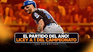 El Partido del año Licey a 1 del campeonato  Juego de estrella de la NBA  Las Deportivas [upl. by Rae]