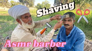 ASMR Shaving With Old Barber Shop part 230 [upl. by Nylirrej]