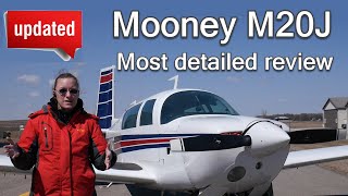 Mooney M20J full review with exclusive footage  Fly faster higher longer for less  Updated [upl. by Nevram]