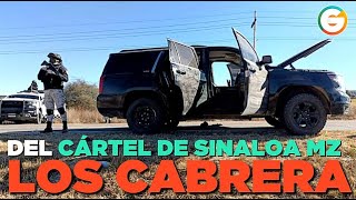 Los Cabrera del Cártel de Sinaloa MZ intentaron emboscar a elementos de la Guardia Nacional Durango [upl. by Valer]