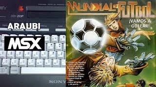 Mundial de Futbol Opera Soft 1990 MSX 065 Walkthrough Comentado [upl. by Irehc206]