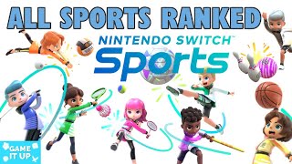 Ranking ALL 8 Games in Nintendo Switch Sports Basketball Included [upl. by Nitsuga584]