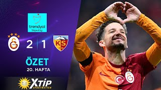 MERKUR BETS  Galatasaray 21 M H Kayserispor  HighlightsÖzet  Trendyol Süper Lig  202324 [upl. by Jeffcott]