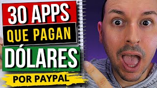 30 Apps Que Te Pagan Automaticamente Sin Hacer Nada 🚀 Ganar Dinero En Paypal [upl. by Ahsenav265]