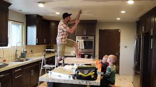 How to Install a Range Hood Over an Island [upl. by Gaige]