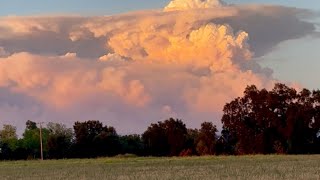 California Camp Fire Eerie look at colossal smoke cloud and fiery orange sky  WooGlobe [upl. by Ainahs]