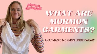 Mormon Garments Explained [upl. by Idnahc647]