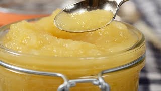 Homemade Applesauce Recipe Demonstration  Joyofbakingcom [upl. by Bina32]