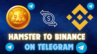 HOW TO TRANSFER HAMSTER KOMBAT TOKEN FROM TELEGRAM TO BINANCE  HAMSTER KOMBAT WITHDRAWAL [upl. by Haraz869]