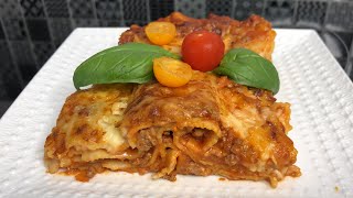 🇮🇹Lasagne facile et rapide à faire  لازانيا ايطالية سريعة التحضير،بمذاق لا يقاوم😋🇮🇹 [upl. by Lirbaj]