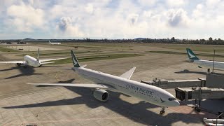 VATSIM  Singapore to Hong Kong  PMDG 777 [upl. by Nerrat]