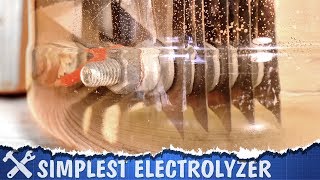 The simplest DIY electrolyzer ever [upl. by Gurevich]