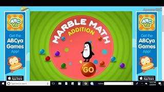 😎 AMAZING MARBLE MATH ADDITION GAMES FOR CHILDREN 😺 ABCya LEARNING GAME FOR KIDS [upl. by Ytisahc]