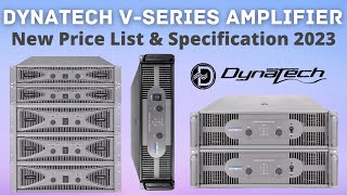 Dynatech All VSeries Amplifiers New Price List amp Specification 2023  Dynatech  Priyo Dj Vlogs [upl. by Ynelram]